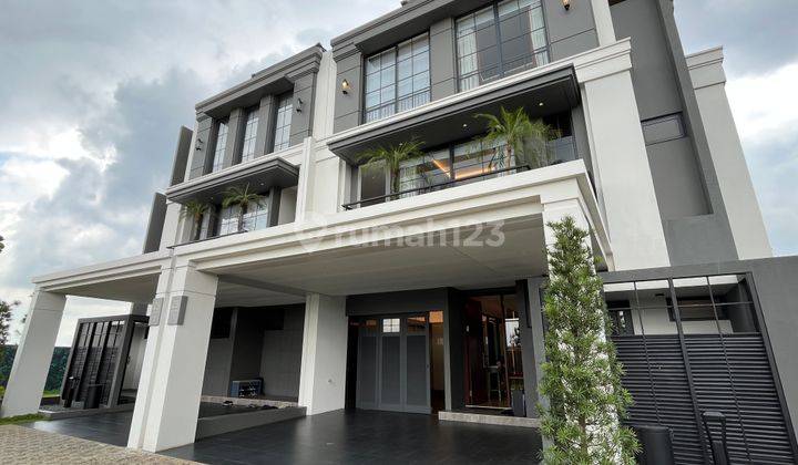 Dijual Rumah Baru Mewah dan Luas Punya Lift di Cluster Terbaru BSD City 3 Lantai 5 KT 1