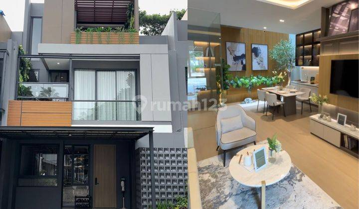 Rumah eksklusif 3 lantai di BSD, Tangerang 1