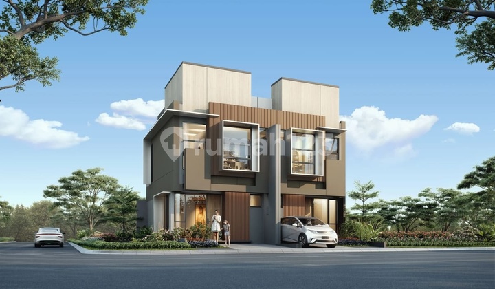Cheapest and Newest Cluster in BSD Izzi 2+1 Bedrooms in the Center of BSD City