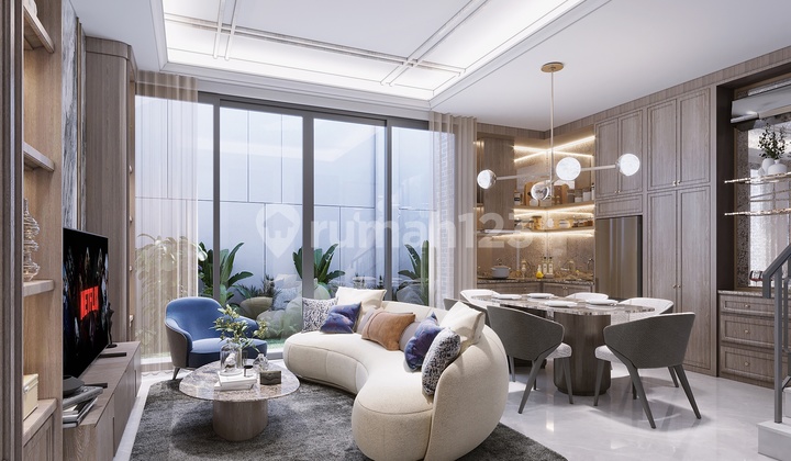 Rumah Mewah Luas Modern Baru 4BR Kota Wisata Cibubur Strategis Free DP 2