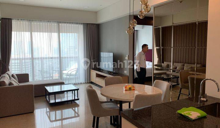 Rent A Stylish 2 Bedroom Apartment 131 Sqm Fully Furnished At Anandamaya Residence, Sudirman, Jakarta. 1