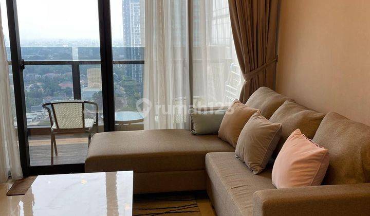 For Rent Stylish 1 Bedroom Apartment 70 Sqm Fully Furnished At District 8 Infinity, South Jakarta, Experience Modern Luxury Living. 1