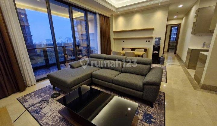 For Rent Elegant 2 Bedroom Apartment With Private Lift, 153 Sqm, Fully Furnished At District 8 Infinity, South Jakarta. 1