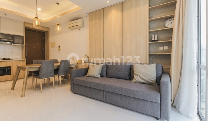 For Sale: Newly Renovated Elegant 2-Bedroom Apartment (94 Sqm) At Kintamani Tower, Denpasar Residence, Kuningan - Luxury Living In South Jakarta.
