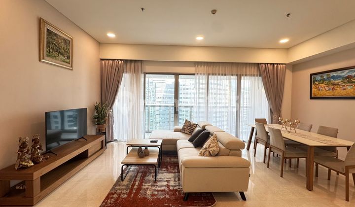 For Rent: Elegant 2-Bedroom (148 sqm) Apartment at Anandamaya Residence, Fully Furnished, Prime Location in Sudirman, Jakarta. 2