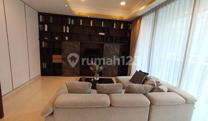 For Rent: Elegant 3-Bedroom Fully Furnished Apartment (217 sqm) at Anandamaya Residence – Exclusive Living in Prime Sudirman, South Jakarta.