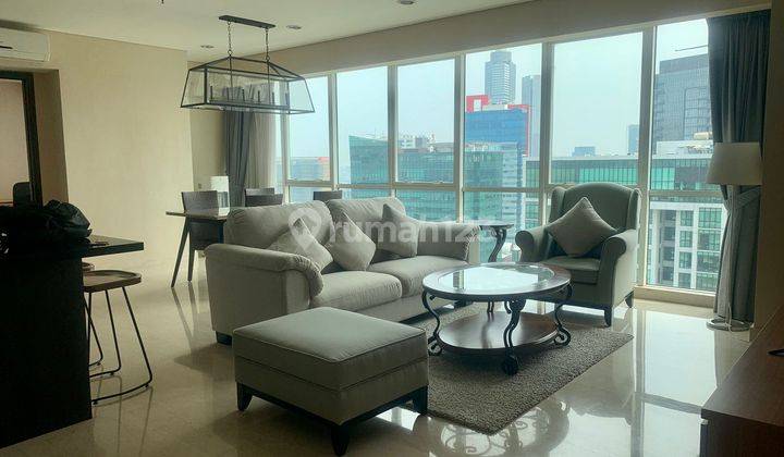 Welcome To Your Safe Cozy Home, A Well Furnished 3 Bedrooms Apartment Is Available For Rent At Setiabudi Sky Garden In Kuningan, South Jakarta  1