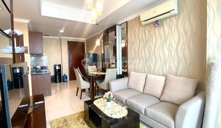 For Rent, Elegant 2-Bedroom Apartment at Denpasar Residence, Kuningan, South Jakarta’s Premier Address. 1