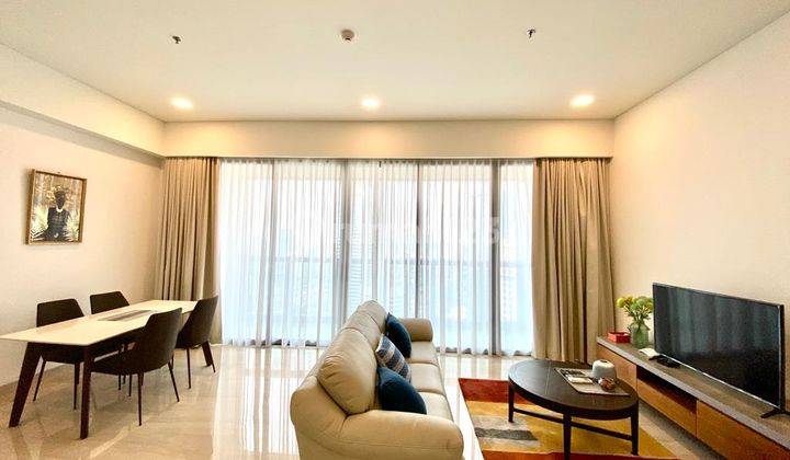 Experience Luxury Living, Rent Your Modern 2 Bedrooms Fully Furnished Apartment at Anandamaya Residence, Sudirman Jakarta. 2