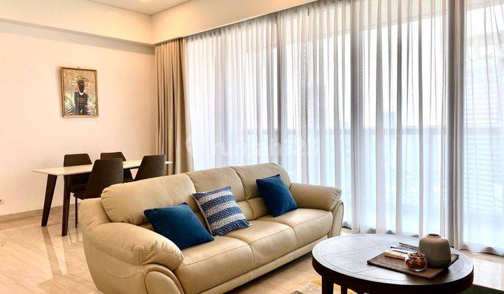 Experience Luxury Living, Rent Your Modern 2 Bedrooms Fully Furnished Apartment at Anandamaya Residence, Sudirman Jakarta. 1