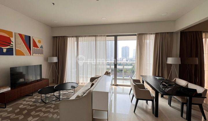 Rent a Stylish 2-Bedroom Fully Furnished Apartment at Anandamaya Residence, Sudirman Jakarta. 2