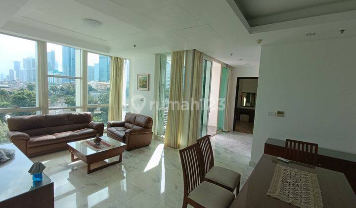 For Rent: Spacious & Elegant 3-Bedroom Apartment (158 sqm) at The Peak Sudirman – Strategic Setiabudi Location, Close to MRT, LRT & Busway, South Jakarta. 1