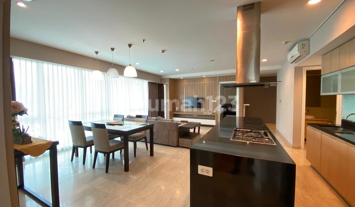 For Rent: Fully Furnished 3BR Apartment (135 sqm) at Setiabudi Sky Garden – Prime Location in Kuningan, South Jakarta. 2