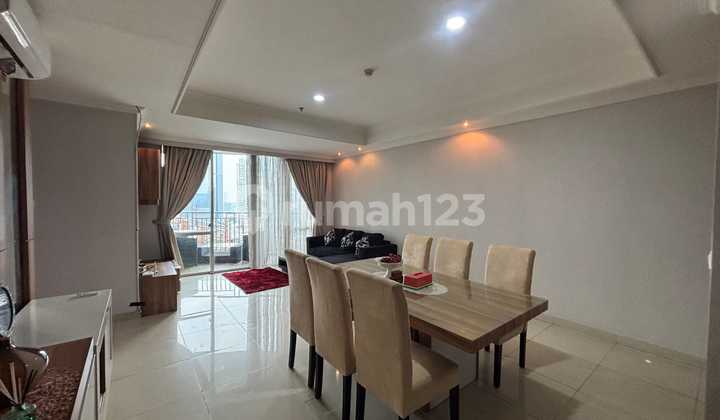 For Rent: Modern 3-Bedroom Apartment (145 sqm) at Denpasar Residence - Fully Furnished in Prime Kuningan, South Jakarta. 2