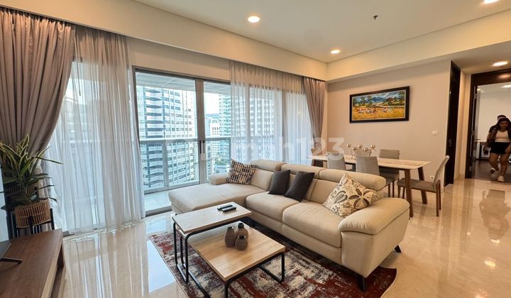 For Rent: Elegant 2-Bedroom (148 sqm) Apartment at Anandamaya Residence, Fully Furnished, Prime Location in Sudirman, Jakarta.