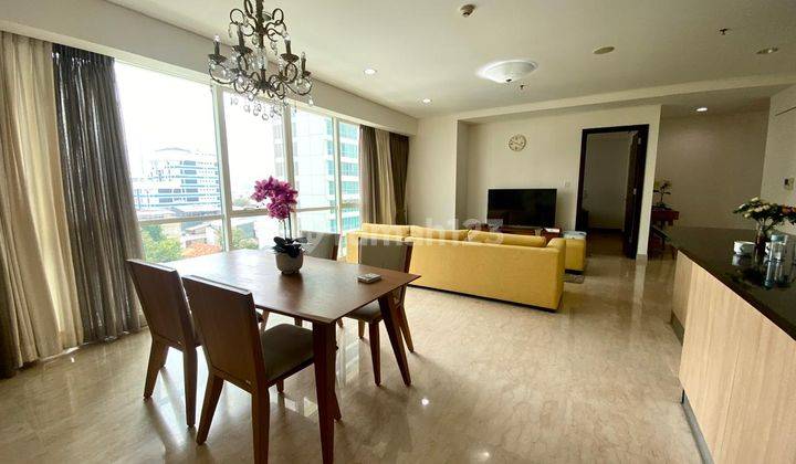 Rent Your Dream Apartment Elegant 3 Bedroom 145 Sqm At Setiabudi Sky Garden, Fully Furnished In Prime Kuningan, South Jakarta. 2