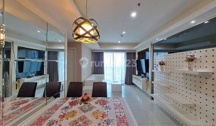 For Rent Modern 2 Bedroom Apartment 80 Sqm Fully Furnished At Casa Grande Residence, Kota Kasablanka, Tebet, South Jakarta. 1