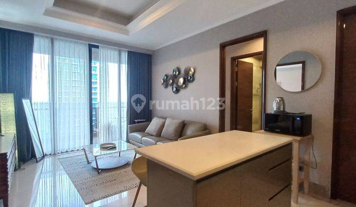 For Rent Elegant 2 Bedroom Apartment, 105 Sqm, Fully Furnished At District 8, Senopati, South Jakarta. 1