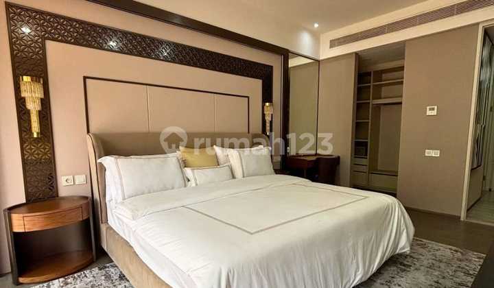 For Sale: Luxurious 2-Bedroom Apartment (227 sqm) with Private Pool Patio at Verde Residence, Kuningan – Semi-Furnished Elegance in South Jakarta.