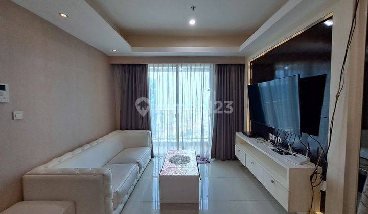 For Rent Modern 2 Bedroom Apartment 80 Sqm Fully Furnished At Casa Grande Residence, Kota Kasablanka, Tebet, South Jakarta. 2