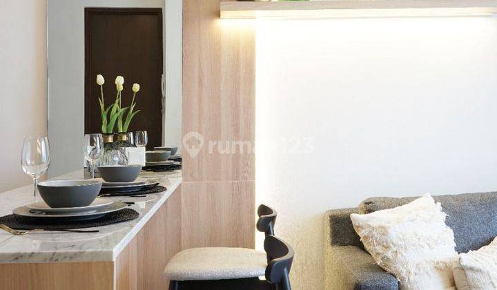 For Rent: Fully Furnished 1-Bedroom Apartment (44 sqm) at Newton Ciputra World – Modern Living in Prime Setiabudi, South Jakarta. 2