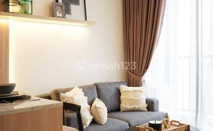 For Rent: Fully Furnished 1-Bedroom Apartment (44 sqm) at Newton Ciputra World – Modern Living in Prime Setiabudi, South Jakarta. 1
