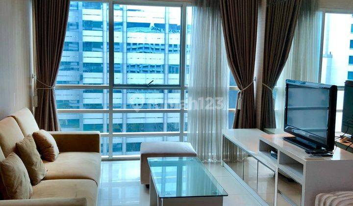 For Rent Sahid Sudirman Residence, 2 Bedroom 89 Sqm , Fully Furnished With Pool View, Sudirman, Central Jakarta. 1