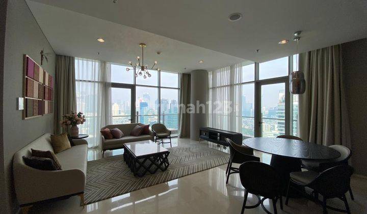 For Rent Experience Elevated Living At Verde Two, Kuningan, South Jakarta, A Luxurious Fully Furnished 3 Bedroom Apartment Awaits You. 2