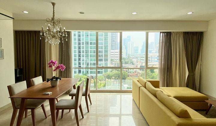 Rent Your Dream Apartment Elegant 3 Bedroom 145 Sqm At Setiabudi Sky Garden, Fully Furnished In Prime Kuningan, South Jakarta. 1