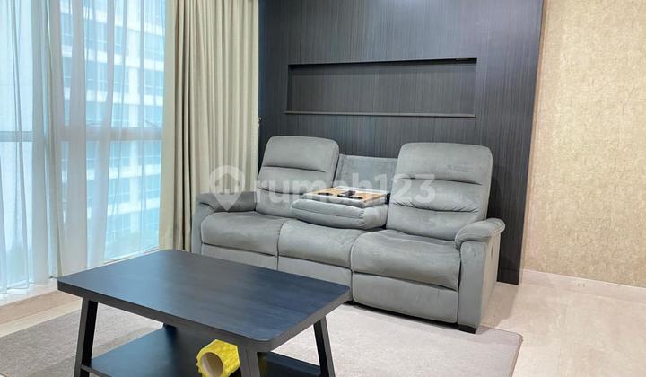 For Rent: Spacious 3-Bedroom Fully Furnished Apartment (150 sqm) at Setiabudi Sky Garden - Prime Kuningan Address, South Jakarta. 2