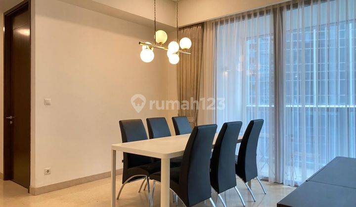 For Sale Elegant 3 Bedroom 177 m² Fully Furnished Apartment At Anandamaya Residence, Sudirman Jakarta, Experience Premium Urban Living. 2