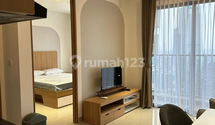 For Rent: Modern Fully Furnished 1-Bedroom (44 Sqm) At The Newton 2, Ciputra World 2 - Prime Kuningan Location, South Jakarta. 1