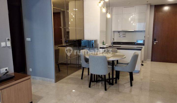 Rent A Stylish 2 Bedroom Apartment 131 Sqm Fully Furnished At Anandamaya Residence, Sudirman, Jakarta. 2