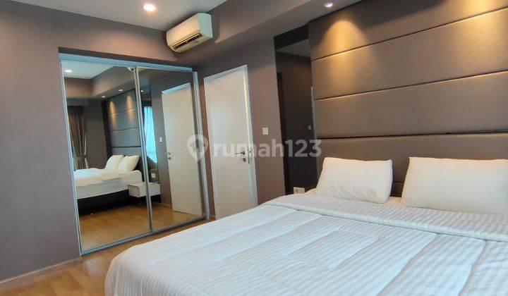 For Rent Stylish 2 Bedroom Apartment 104 Sqm Fully Furnished At Casa Grande Residence, Kota Kasablanka, Tebet, South Jakarta. 2