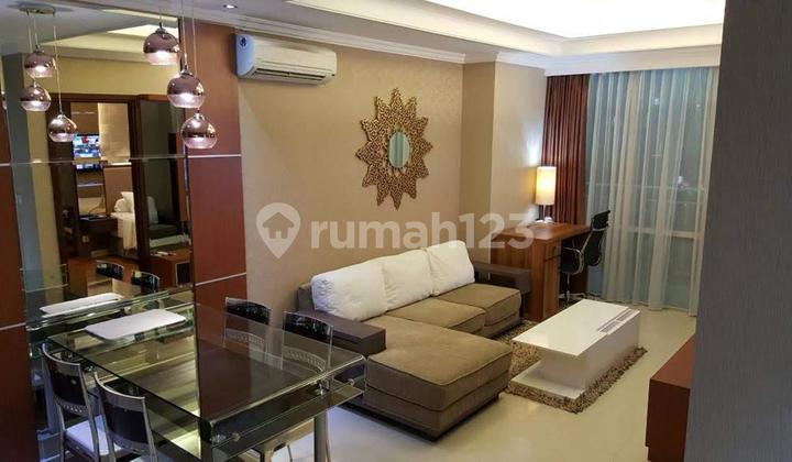 For Rent: a Cozy Fully Furnished 1-Bedroom Apartment (60 sqm) at Kuningan City, South Jakarta. 1