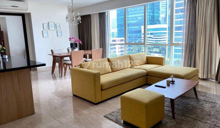 Rent Your Dream Apartment Elegant 3 Bedroom 145 Sqm At Setiabudi Sky Garden, Fully Furnished In Prime Kuningan, South Jakarta. 2