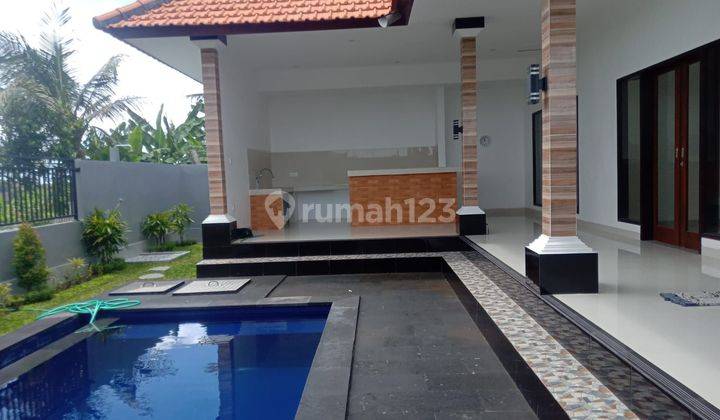 Villa For Rent In Canggu View Of Rice Fields 1