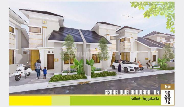 RUMAH MURAH DP 0% DI PATUK DEKAT HEHA  SKY VIEW JOGJA 1