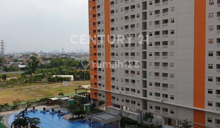 Apartemen 2BR Full Furnished Hadap Timur Di Grand Pramuka 1