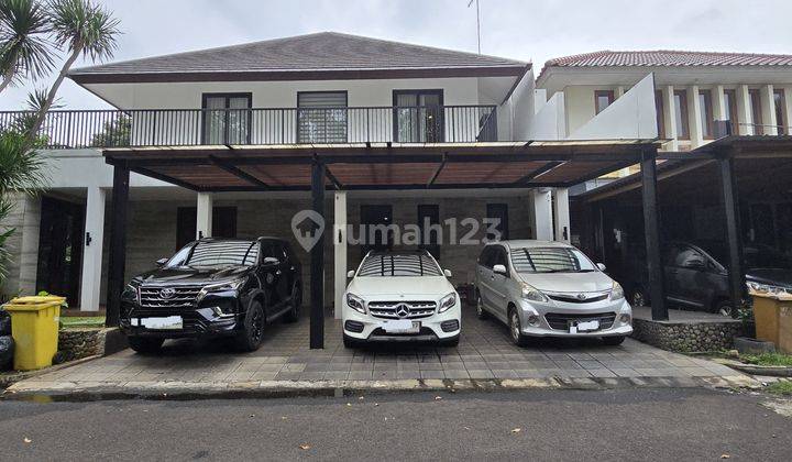 RUMAH MODERN TROPICAL TURUN HARGA DI KEMANG  1