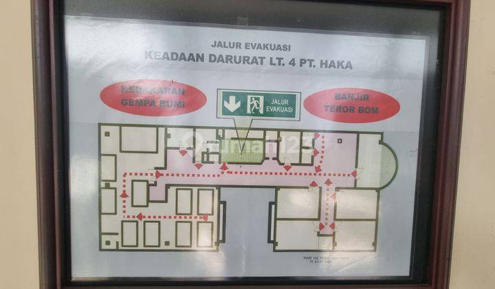 gedung wisma haka, 5 lantai di menteng   2