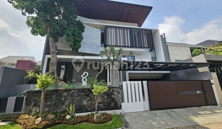 Dijual Rumah Mewah Semi Furnish Raffles Garden Citraland Surabaya