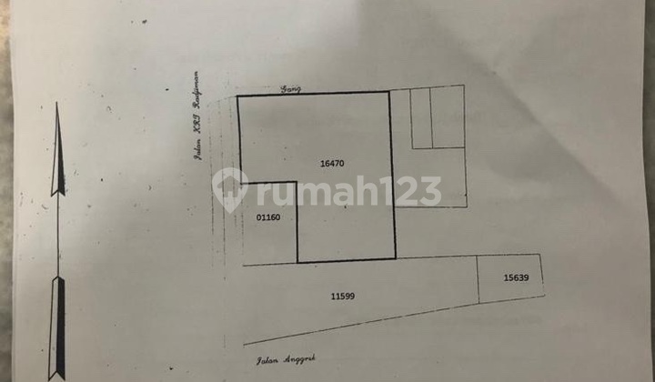 Land for Sale on Jalan Besar Buaran, East Jakarta.