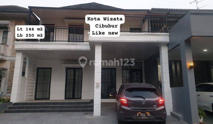 For Sale Rumah Cantik baru Renovasi Like New di Cluster depan Kota Wisata 1