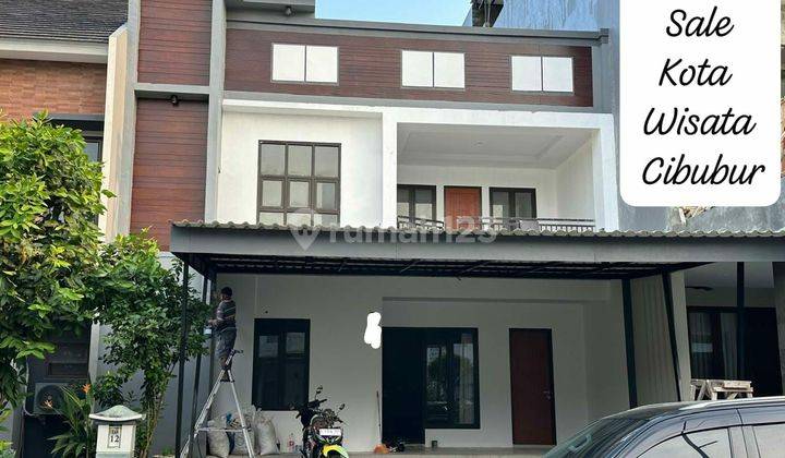 Dijual Rumah Baru Selesai di Renovasi Like New di Cluster Depan Kota Wisata Cibubur 1