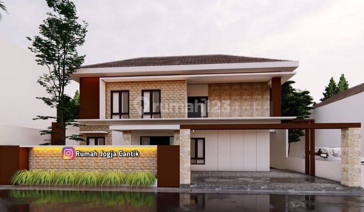 Rumah Mewah Modern Full Furnished Di Maguwoharjo 1