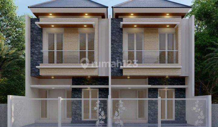 Rumah 2 Lantai New Minimalis Modern Manyar Kertoadi 2