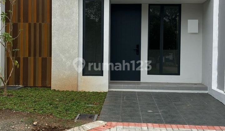 Rumah Baru Unfurnished 1 Lantai di U-Ville Bintaro Jaya, Sawah Baru, Ciputat.