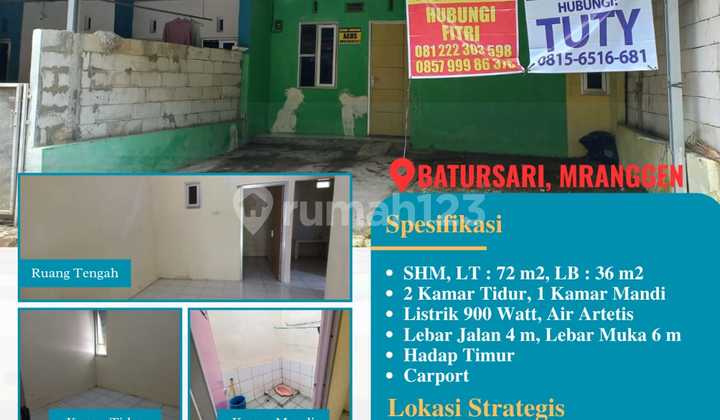 Rumah SHM Mranggen, Semarang 1