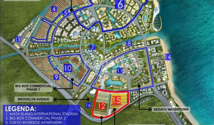 KAVLING TANAH MANHATTAN RESIDENCE 10X30